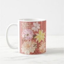 Padrão Floral Boho Rústico