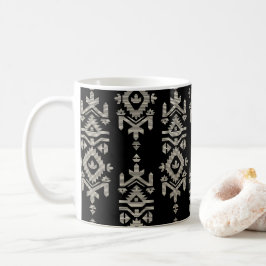 Caneca De Café Padrão Folclórico de Impressão Jamdani