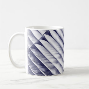 Caneca De Café Padrão Geométrico