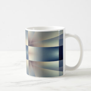 Caneca De Café padrão geométrico abstrato