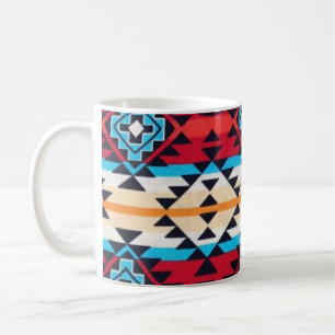 Caneca De Café Padrão Indígena Americana Nativa do Sudoeste