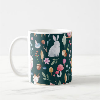 Caneca De Café Padrão Infantil de Fada de Cadeias
