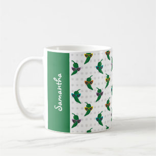 Caneca De Café Padrão legal do Chile Verde