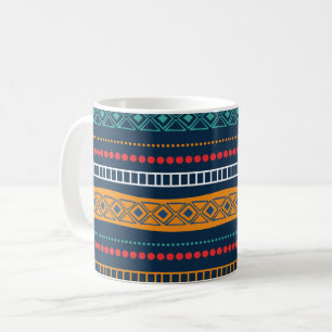 Caneca De Café Padrão Minimalista de Boh