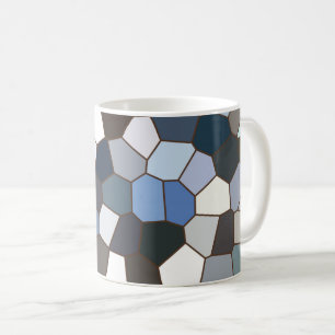 Caneca De Café Padrão Moderno da Tendência legal