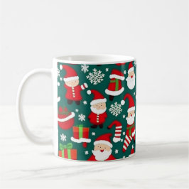 Caneca De Café Padrão Natal 6 - Mug de Café