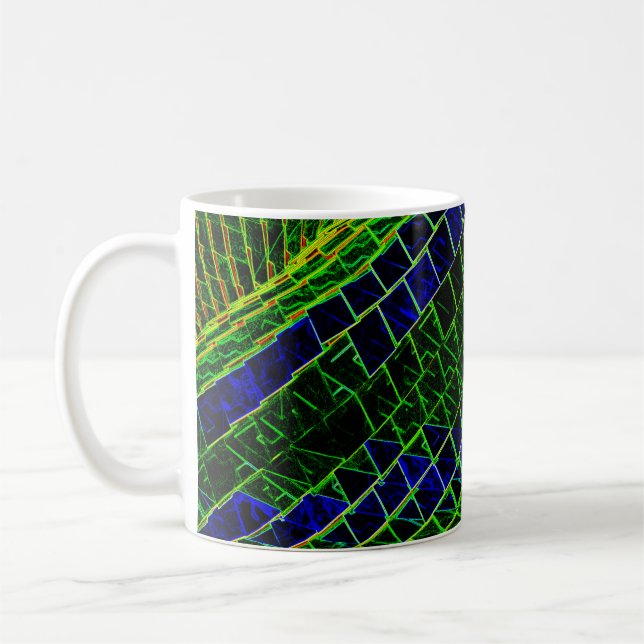 Caneca De Café Padrão neon (Esquerda)