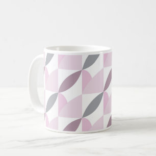 Caneca De Café padrão pastel geométrico