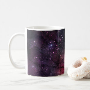 Caneca De Café Padrão Planetário da Galáxia do Espaço Exterior Es