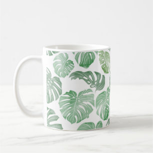 Caneca De Café Padrão sem costura tropicalPadrão sem costura tr