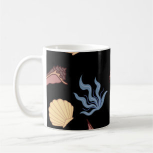 Caneca De Café Padrão sem descontinuidades submarino na safra. an