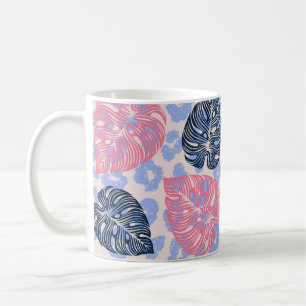 Caneca De Café Padrão sem soldadura da selva selvagem, fundo com