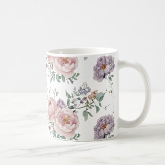 Caneca De Café Padrão sem soldadura floral