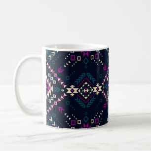 Caneca De Café Padrão tribal sem descontinuidades 6