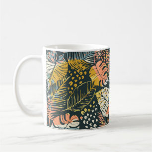 Caneca De Café padrão uniforme de abstrato criatividade com p tro