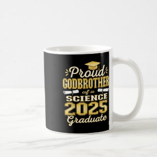 Caneca De Café Padrasto Orgulhoso de Deus de Graduado em Ciências