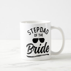 Caneca De Café Padrastro da Noiva Conjunto de Casamento Correspon