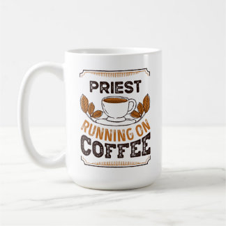 Caneca De Café Padre correndo no Cafeine Gift