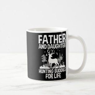 Caneca De Café Padre E Filha Caçando Amigos Para A Vida Divertido