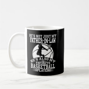 Caneca De Café Padre-Em-Lei É Meu Jogador De Basquete Favorito Sp