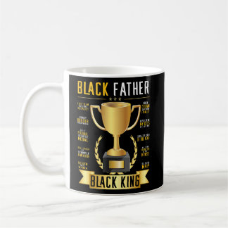 Caneca De Café Padre Negro King Taça Troféu Afro-Negro Pai Padre