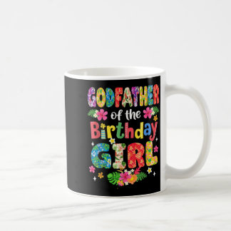 Caneca De Café Padrinho da Menina do Aniversário Festa de Família