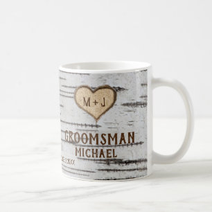 Caneca De Café Padrinho de casamento de casamento apressado da á