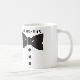 Caneca De Café Padrinho de casamento do laço