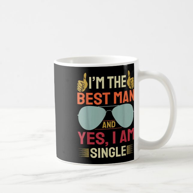 Caneca De Café Padrinho de Casamento Padrinhos de Casamento Engra (Direita)