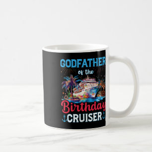 Caneca De Café Padrinho Do Cruzeiro De Aniversário Cruzeiro Diver