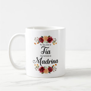 Caneca De Café Padrinho espanhol 2023, Quieren ser mi Madrina