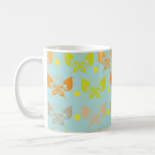 Caneca De Café Padrões borboletas