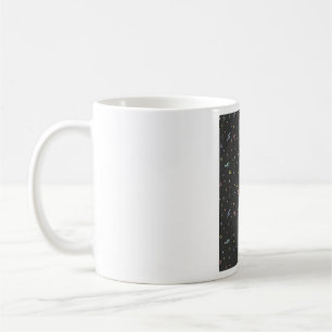 Caneca De Café Padrões de Notas Musicais e Símbolos de Pastel