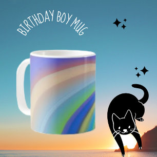 Caneca De Café Padrões estéticos coloridos de arranjo Coffee Mug