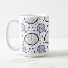 Caneca De Café Padrões geométricos para Design moderno