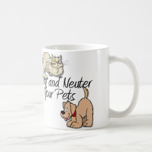 Caneca De Café Pagar e Neutralizar os seus animais