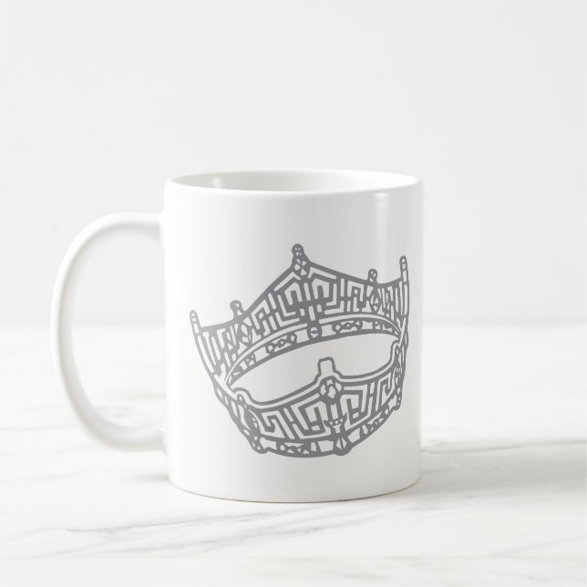 Caneca De Café Pageant Crown (Esquerda)