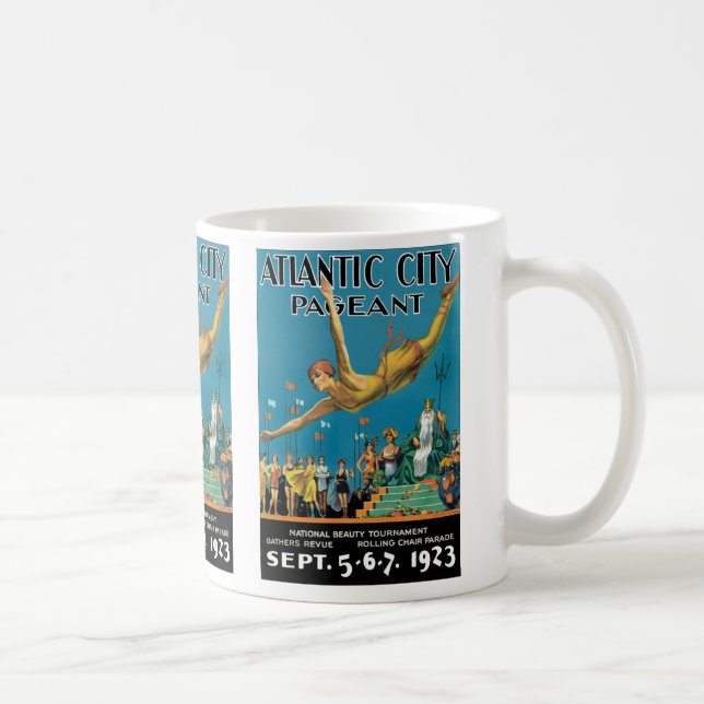 Caneca De Café Pageant de Atlantic City (Direita)