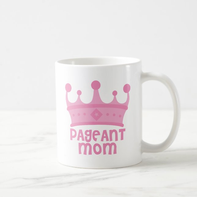 Caneca De Café Pageant Mãe (Direita)