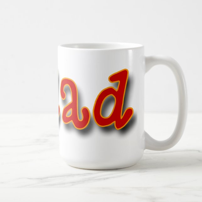Caneca De Café Pai #1 (Direita)