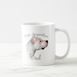 Caneca De Café Pai 2 de Dogo Argentino