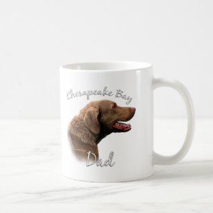 Caneca De Café Pai 2 do Retriever de baía de Chesapeake