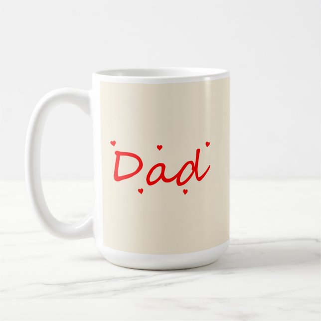 Caneca De Café Pai Adorável  (Esquerda)