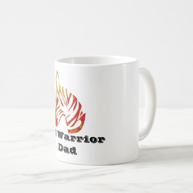 Caneca De Café Pai AE Warrior Mug (Frente Esquerda)