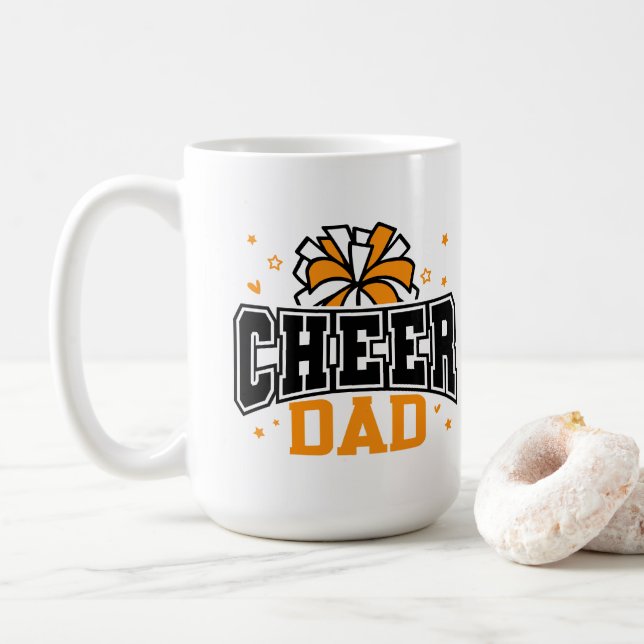 Caneca De Café Pai animado (Com Donut)