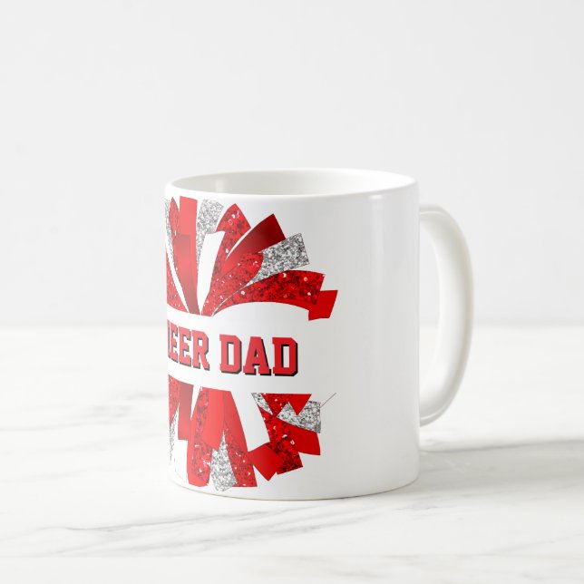 Caneca De Café Pai animado (Frente Esquerda)