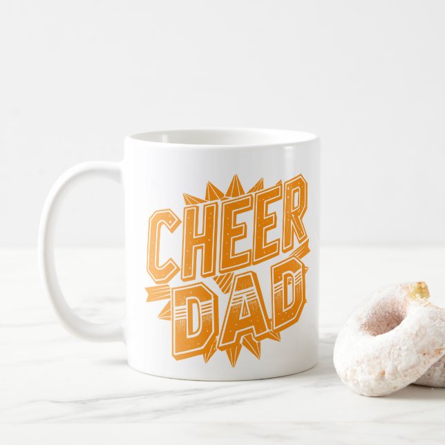 Caneca De Café Pai animado (Com Donut)