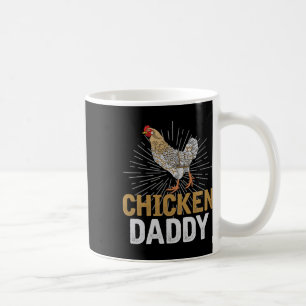 Caneca De Café Pai Animal da Fazenda Dia dos Pais Frango Papai Ga