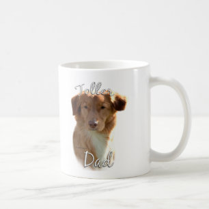 Caneca De Café Pai anunciando 2 do Retriever do pato de Nova