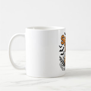 Caneca De Café Pai Assustador Retro Vintage Halloween Abóbora